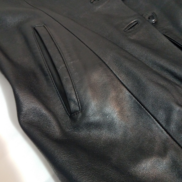Tunç leder Genuine Leather black jacket!!! - Picture 11 of 14